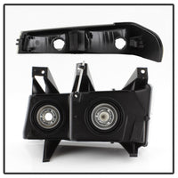 Thumbnail for Xtune Chevy Colorado 04-12 OEM Headlights w/ Bumper Lights Black HD-JH-CCOL04-SET-BK