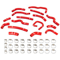 Thumbnail for Mishimoto 98-07 Land Cruiser 4.7L V8 Silicone Heater Hose Kit - Red