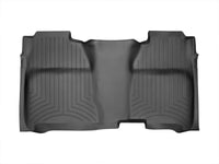 Thumbnail for WeatherTech 14+ Chevrolet Silverado Rear FloorLiner - Black