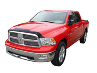 Thumbnail for AVS 09-18 Dodge RAM 1500 (Excl. Sport/Rebel Models) Aeroskin Low Profile Acrylic Hood Shield - Smoke