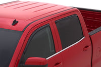 Thumbnail for AVS 15-18 Chevy Silverado 2500 Crew Cab Ventvisor Front & Rear Window Deflectors 4pc - Smoke