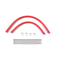 Thumbnail for Mishimoto 91-01 Jeep Cherokee XJ 4.0L Silicone Heater Hose Kit - Red