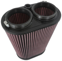 Thumbnail for K&N Universal Clamp-On Air Filter 3-1/8in Dual FLG  8-7/8in X 5-3/16 B 6-1/4in X 4IN T, 9inH W/STUD