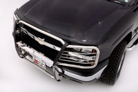 Thumbnail for AVS 03-06 Chevy Avalanche (w/o Body Hardware) High Profile Bugflector II Hood Shield - Smoke