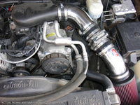 Thumbnail for Injen 94-04 S10 Sonoma Jimmy Blazer 4.3L V6 Wrinkle Black Power-Flow Air Intake System