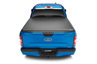 Thumbnail for Lund 05-10 Dodge Dakota Fleetside (5.3ft. Bed) Hard Fold Tonneau Cover - Black