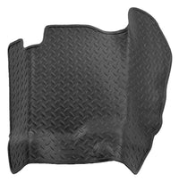 Thumbnail for Husky Liners 98-01 Dodge Ram 1500/2500/3500 Club Cab Classic Style Center Hump Black Floor Liner