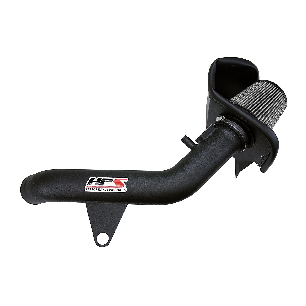 HPS Shortram Air Intake 2012-2015 BMW 335ix F30 3.0L Turbo N55, Includes Heat Shield, Black