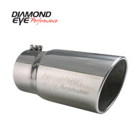 Thumbnail for Diamond Eye TIP 4in-5inX12in BOLT-ON ROLLED ANGLE 15-DEGREE ANGLE CUT: EMBOSSED DIAMOND EYE