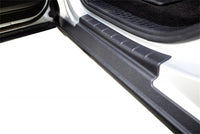 Thumbnail for Bushwacker 99-16 Ford F-250 Super Duty Crew Cab Trail Armor Rocker Panel / Sill Plate Cover - Black