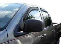 Thumbnail for AVS 02-08 Dodge RAM 1500 Quad Cab Ventvisor In-Channel Front & Rear Window Deflectors 4pc - Smoke