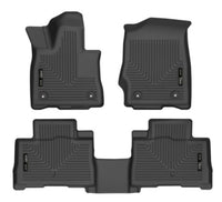 Thumbnail for Husky Liners 20-21 Lincoln Aviator w 2nd Row Bench/Buckets Weatherbeater Front/2nd Seat Liners - BLK