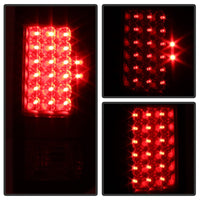 Thumbnail for Xtune Ford F250/350/450/550 Super Duty 99-07 LED Tail Lights Black Smoke ALT-JH-FF15097-LED-BKSM