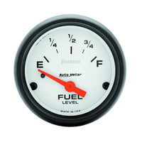 Thumbnail for Autometer Phantom 52mm Short Sweep Electric Fuel Level Gauge