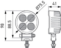 Thumbnail for Hella ValueFit LED Work Light TR1700 LED MV CR LT