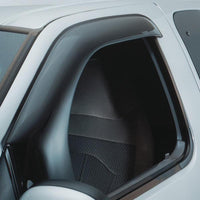 Thumbnail for AVS 98-04 Nissan Frontier Aerovisor Front Outside Mount Window Deflector 2pc - Smoke