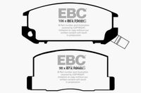 Thumbnail for EBC 85-90 Toyota MR2 1.6 Greenstuff Rear Brake Pads