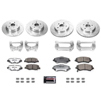 Thumbnail for Power Stop 07-17 Jeep Wrangler Front & Rear Big Brake Conversion Kit