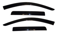 Thumbnail for AVS 11-18 Mitsubishi Outlander (Excl. Sport) Ventvisor Outside Mount Window Deflectors 4pc - Smoke