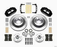 Thumbnail for Wilwood Narrow Superlite 6R Front Hub & 1PC Rtr Kit 12.88in 74-80 Pinto/Mustang II Disc Spindle only