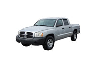 Thumbnail for AVS 05-11 Dodge Dakota Quad Cab Ventvisor Outside Mount Window Deflectors 4pc - Smoke