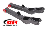 Thumbnail for BMR 10-15 5th Gen Camaro Rear Lower Control Arms Non-Adj. (Polyurethane) - Black Hammertone