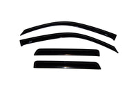 Thumbnail for AVS 02-09 Chevy Trailblazer Ventvisor Outside Mount Window Deflectors 4pc - Smoke