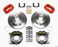 Thumbnail for Wilwood Forged Dynalite P/S Park Brake Kit Red New Big Ford 2.36in Offset