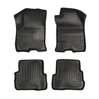 Thumbnail for Husky Liners 08-11 Ford Focus WeatherBeater Combo Black Floor Liners