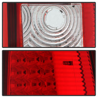 Thumbnail for Xtune Chevy Silverado 1500/2500/3500 03-06 LED Tail Lights Red Clear ALT-ON-CS03-LED-RC