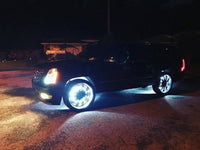 Thumbnail for Oracle LED Illuminated Wheel Rings - White SEE WARRANTY