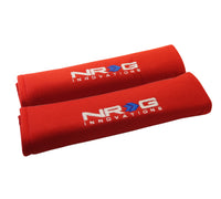 Thumbnail for NRG Seat Belt Pads 2.7in. W x 11in. L (Red) Short - 2pc