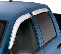 Thumbnail for AVS 99-07 Chevy Silverado 1500 Ext. Cab Ventvisor Front & Rear Window Deflectors 4pc - Chrome