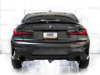 Thumbnail for AWE 19-23 BMW 330i / 21-23 BMW 430i Base G2X Touring (Excl.Conv) Axle Back Exhaust - Diamond Black