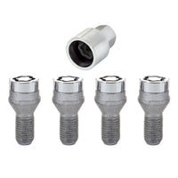 Thumbnail for McGard Wheel Lock Bolt Set - 4pk. (Cone Seat) M12X1.5 / 17mm Hex / 22.2mm Shank Length - Chrome