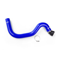 Thumbnail for Mishimoto 15+ Ford Mustang GT Blue Silicone Upper Radiator Hose