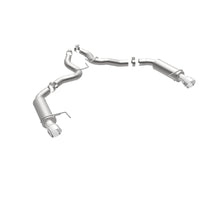 Thumbnail for MagnaFlow Axle Back, SS, 3in, Competition, Dual Split Polished 4.5in Tip 2015 Ford Mustang GT V8 5.0