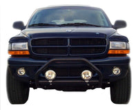 Thumbnail for AVS 97-04 Dodge Dakota Bugflector Deluxe 3pc Medium Profile Hood Shield - Smoke