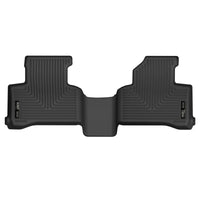 Thumbnail for Husky Liners 17-22 Mercedes-Benz GLC300 X-Act Contour Floor Liners (2nd Seat) - Black