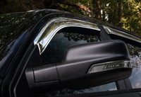 Thumbnail for AVS 13-19 Ford Escape Ventvisor Front & Rear Window Deflectors 4pc - Chrome