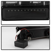 Thumbnail for Xtune 92-94 Blazer Full Size Corner/LED Bumper Headlights Black HD-JH-CCK88-LED-AM-BK-SET