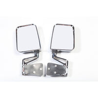 Thumbnail for Rugged Ridge 87-02 Jeep Wrangler YJ/TJ Chrome Dual Focus Door Mirror Kit