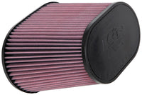 Thumbnail for K&N Universal Rubber Filter 4in FLG 9IN x 5-3/4IN B / 7 x 4-1/2IN T / 7-1/2IN H