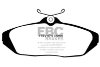 Thumbnail for EBC 93-98 Ford Thunderbird 3.8 Greenstuff Rear Brake Pads