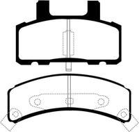 Thumbnail for EBC 97-99 Cadillac Deville 4.6 (Rear Drums) Redstuff Front Brake Pads