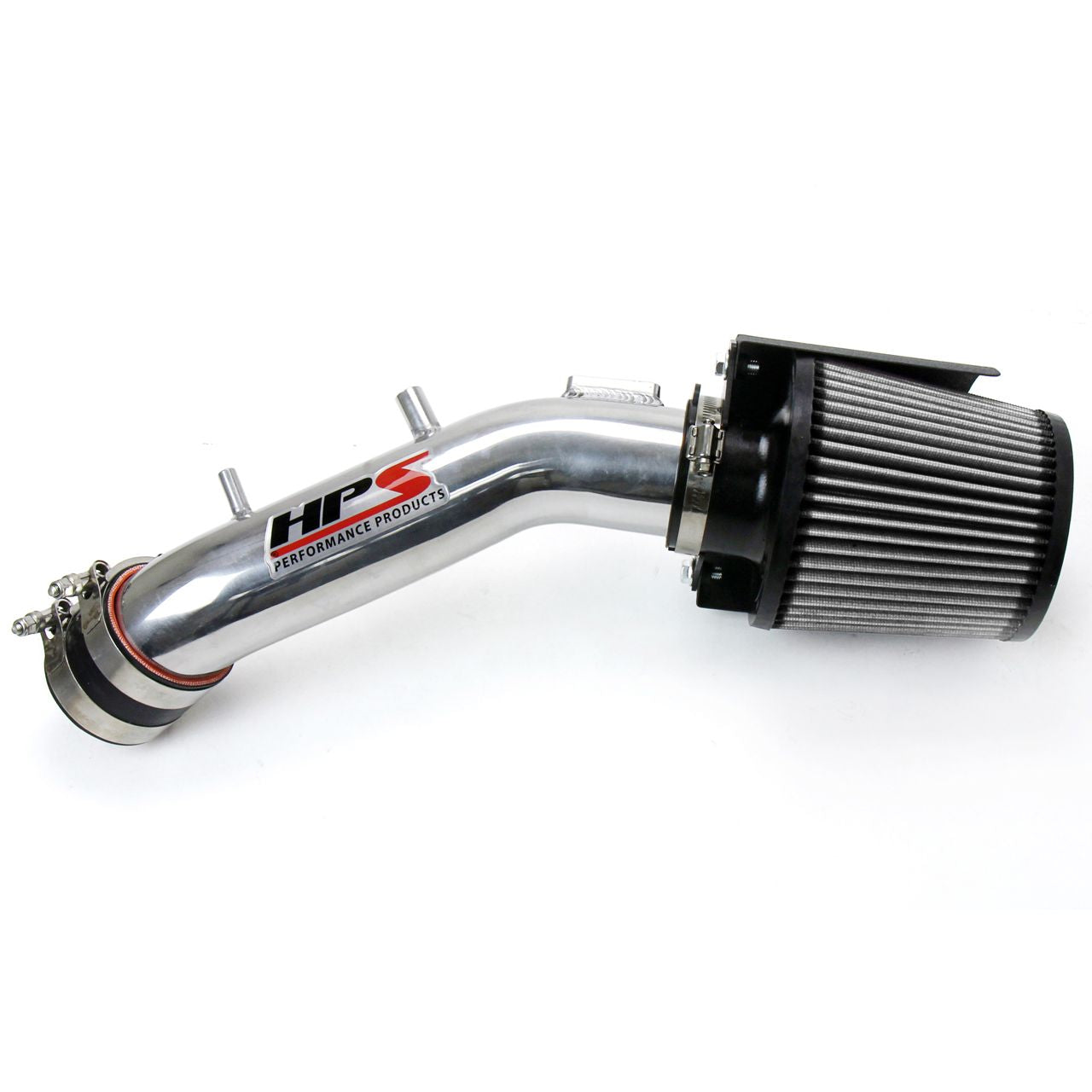 HPS Cold Air Intake Kit 03-07 Honda Accord 2.4L with MAF Sensor SULEV, Includes Heat Shield, Polish