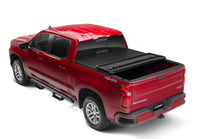 Thumbnail for Lund 07-13 Chevy Silverado 1500 Fleetside (6.6ft. Bed) Hard Fold Tonneau Cover - Black