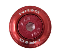 Thumbnail for NRG Fender Washer Kit w/Color Matched M6 Bolt Rivets For Plastic (Red) - Set of 10