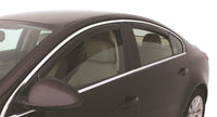 Thumbnail for AVS 11-17 Buick Regal Ventvisor In-Channel Front & Rear Window Deflectors 4pc - Smoke