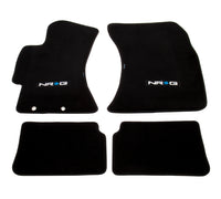 Thumbnail for NRG Floor Mats - 2009-2011 Subaru Impreza WRX/STi (NRG Logo) - 4pc.